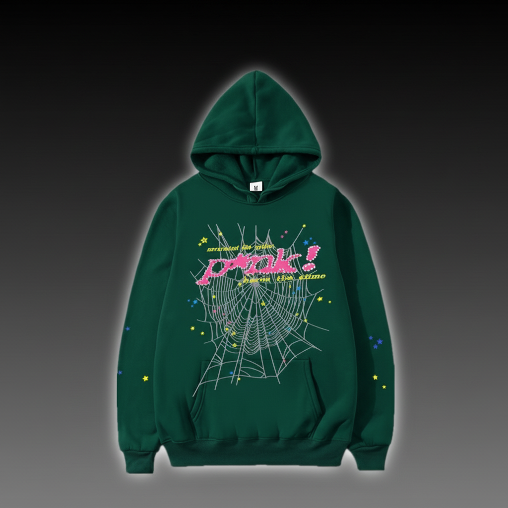Sp5der Hoodie - Gradient Background
