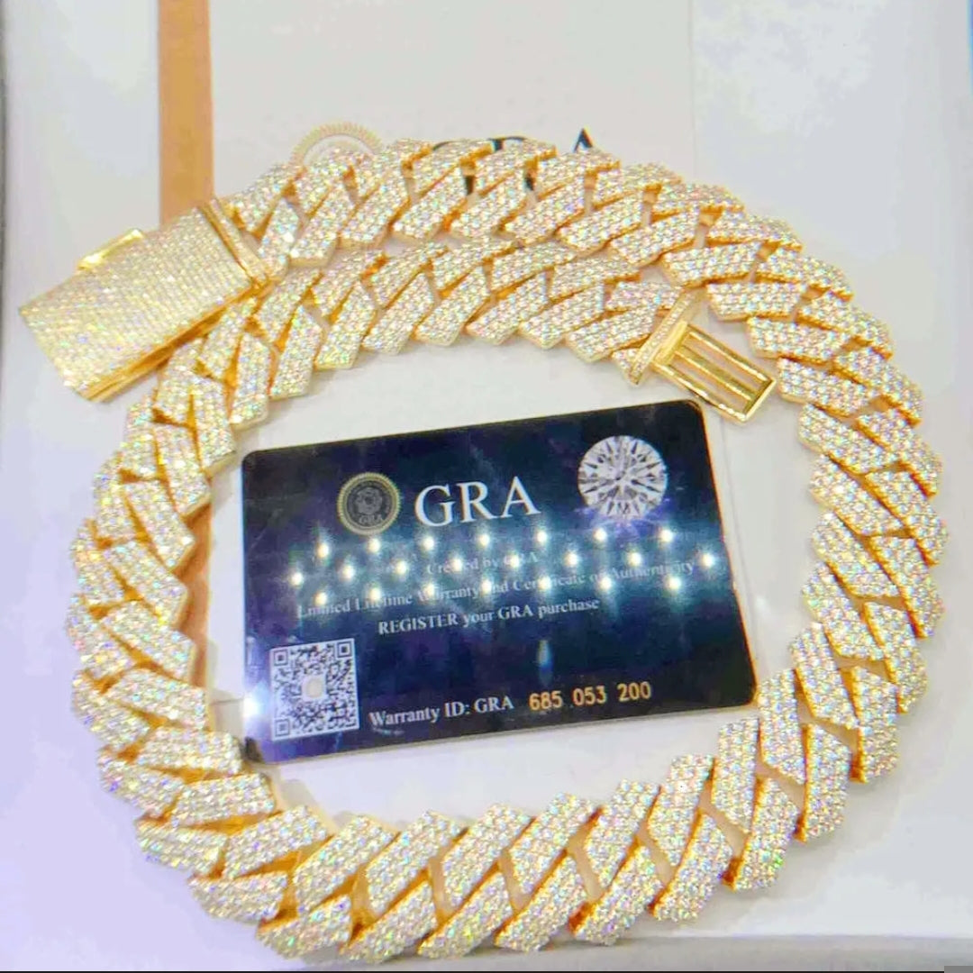 Iced Out Chains 🥶 [Passes Diamond Tester] - Sup3r
